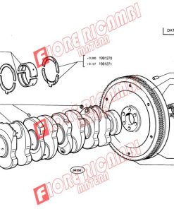 4682232 - ALBERO MOTORE USATO ORIGINARE